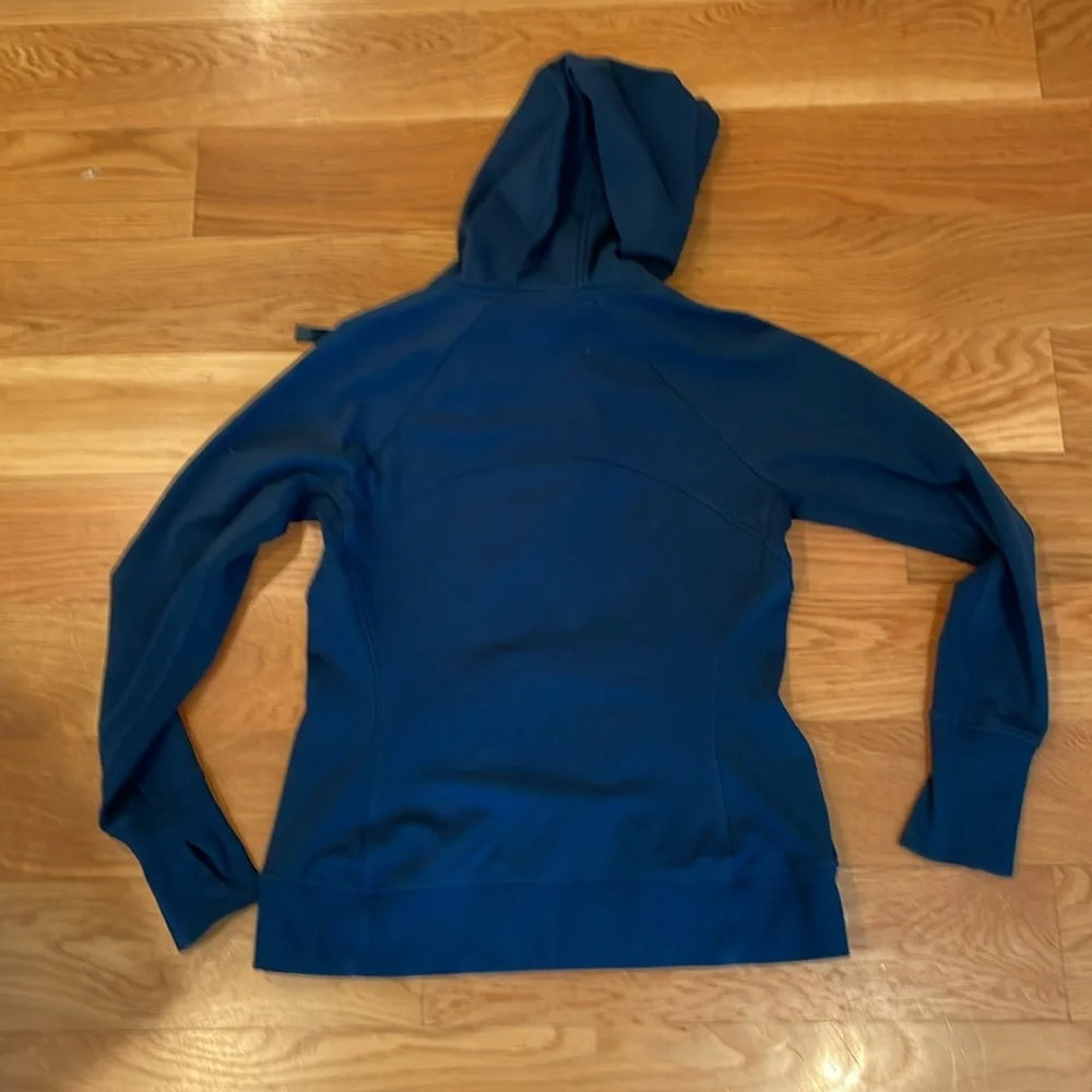 Athleta Blue Hoodie Sweatshirt - Picture 5 of 5